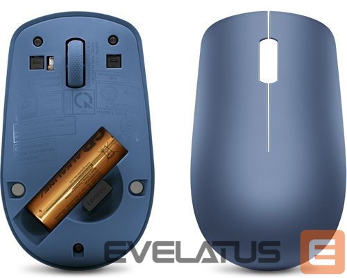 Arvutihiir Lenovo Wireless Mouse 530 Optical Mouse, Abyss Blue, 2.4 GHz Wireless via Nano USB