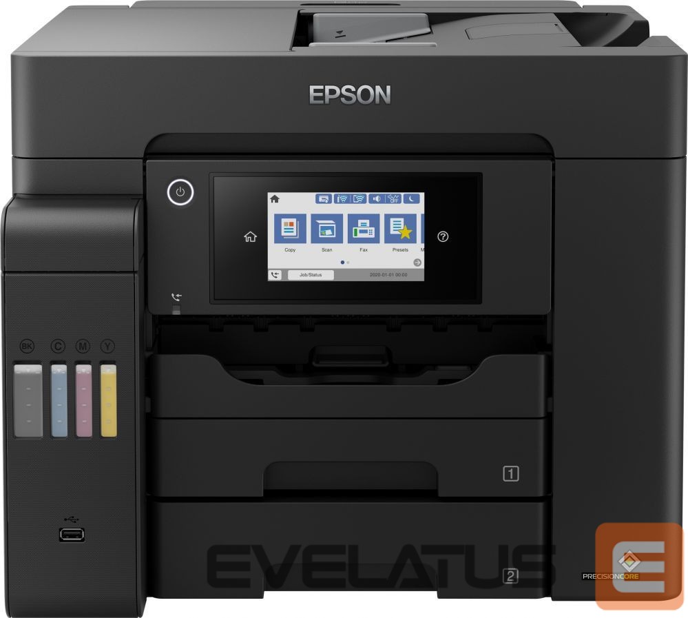 Printerid EPSON Multifunctional Printer EcoTank L6550 Colour, Inkjet, A4, Wi-Fi, Black