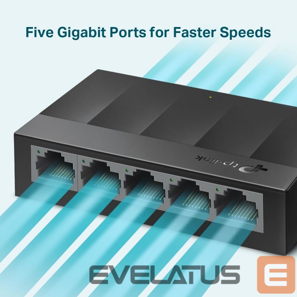 Server – muud tarvikud TP-Link 5-Port Desktop Switch LS1005G Unmanaged, Desktop