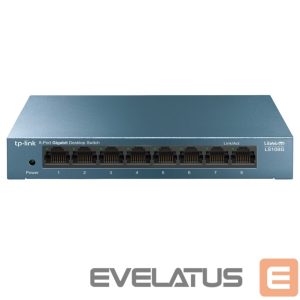 Server – muud tarvikud TP-Link  8-Port 10/100/1000Mbps Desktop Network Switch LS108G Unmanaged, Desktop 