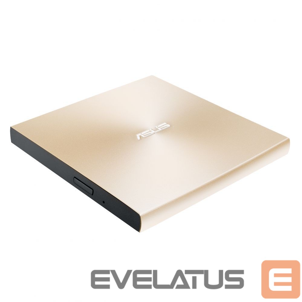 Server – muud tarvikud Asus ZenDrive U8M (SDRW-08U8M-U) Interface USB Type-C, DVD±RW, CD read speed 24 x, CD write speed 24 x, Gold