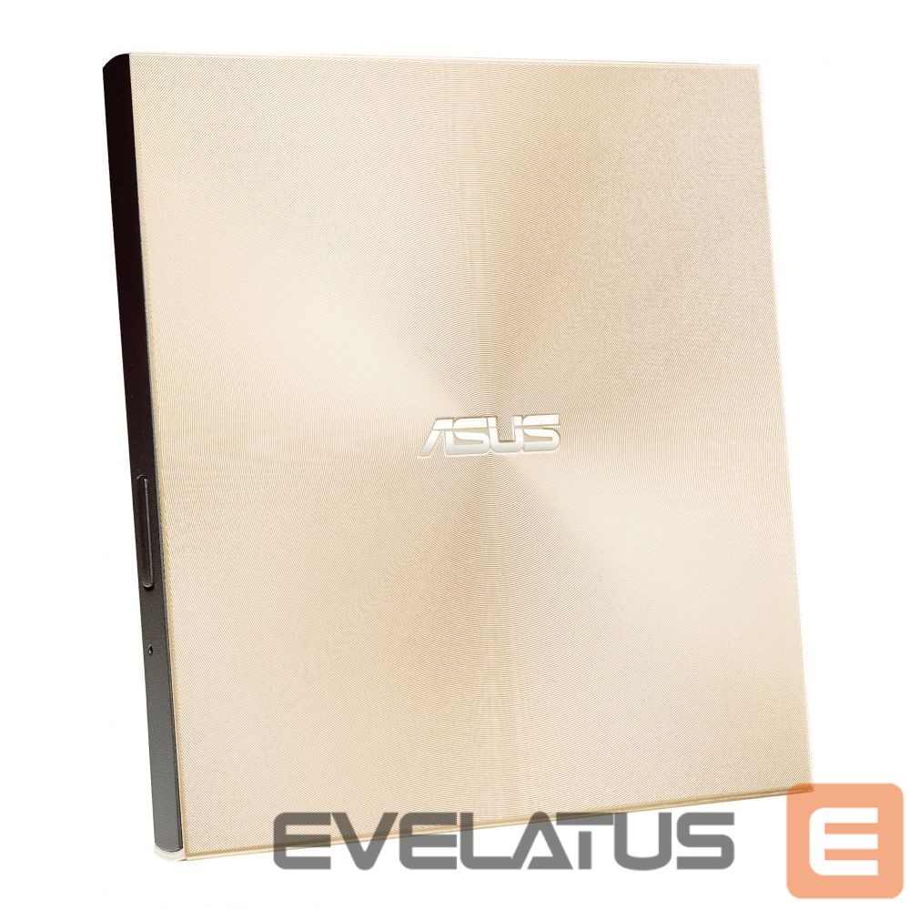 Server – muud tarvikud Asus ZenDrive U8M (SDRW-08U8M-U) Interface USB Type-C, DVD±RW, CD read speed 24 x, CD write speed 24 x, Gold
