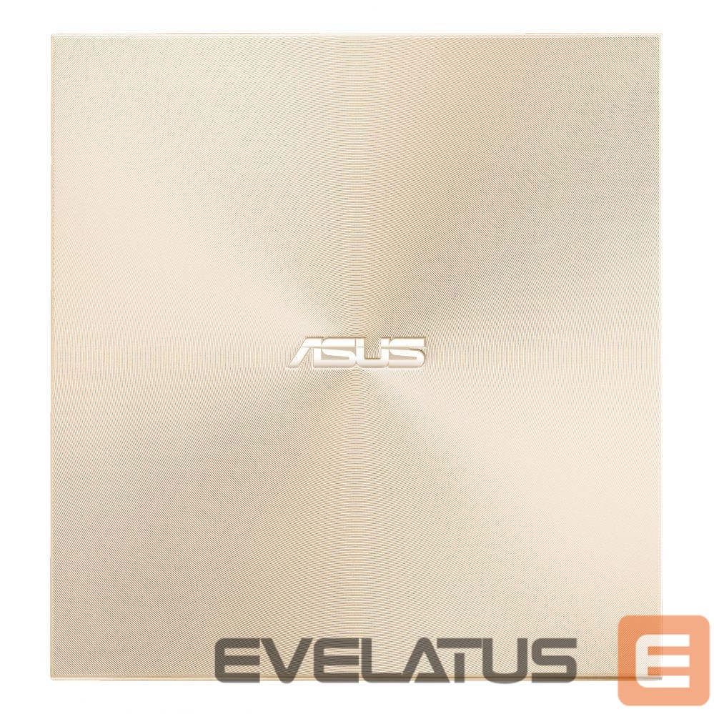 Server – muud tarvikud Asus ZenDrive U8M (SDRW-08U8M-U) Interface USB Type-C, DVD±RW, CD read speed 24 x, CD write speed 24 x, Gold
