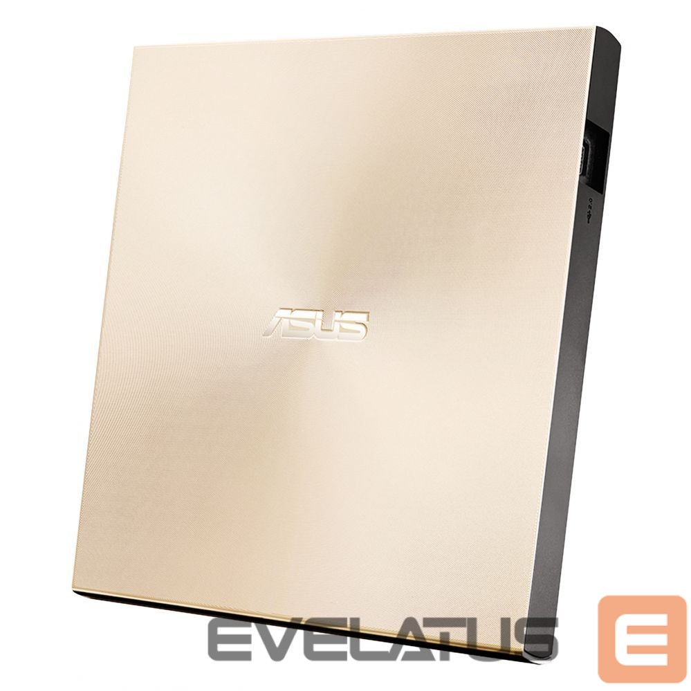 Server – muud tarvikud Asus ZenDrive U8M (SDRW-08U8M-U) Interface USB Type-C, DVD±RW, CD read speed 24 x, CD write speed 24 x, Gold