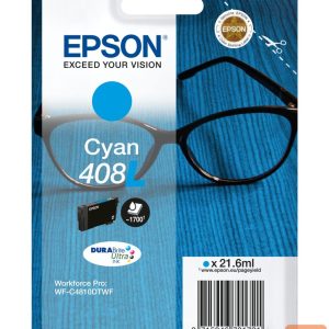 Tarvikud ja tarvikud EPSON  DURABrite Ultra 408L Ink cartrige, Cyan 