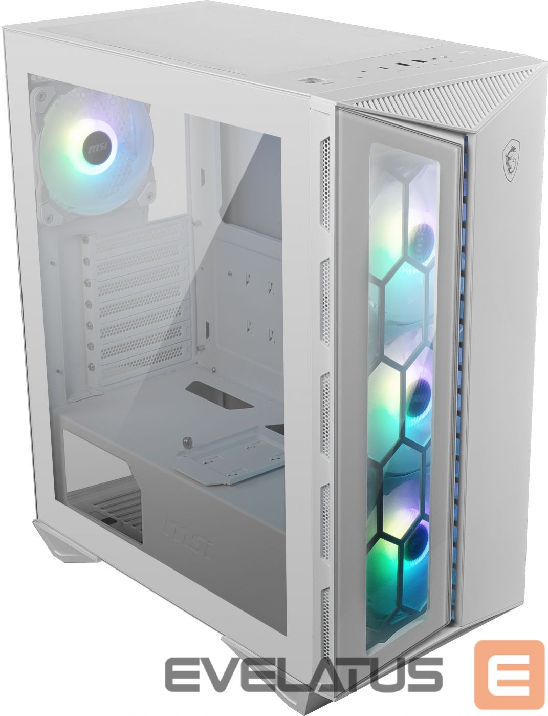 Arvuti korpus MSI MPG GUNGNIR 110R White, Mid-Tower, Power supply included No