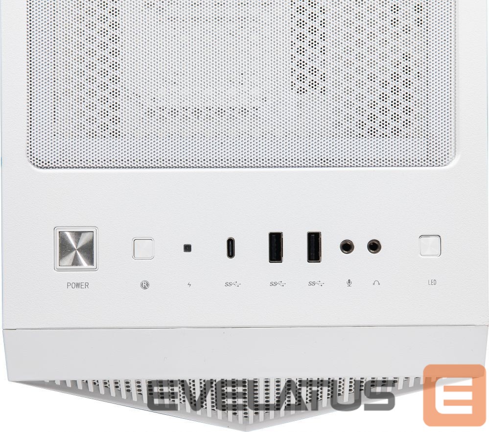Arvuti korpus MSI MPG GUNGNIR 110R White, Mid-Tower, Power supply included No