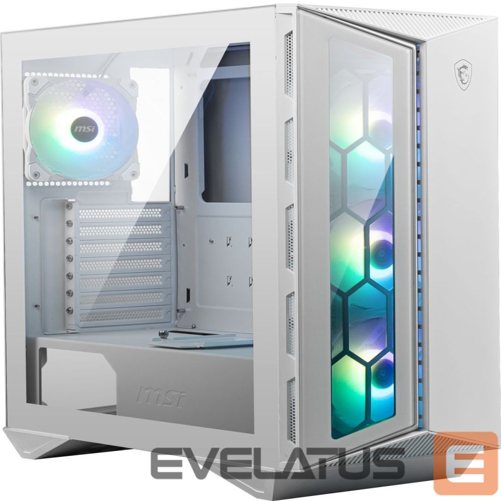 Arvuti korpus MSI MPG GUNGNIR 110R White, Mid-Tower, Power supply included No