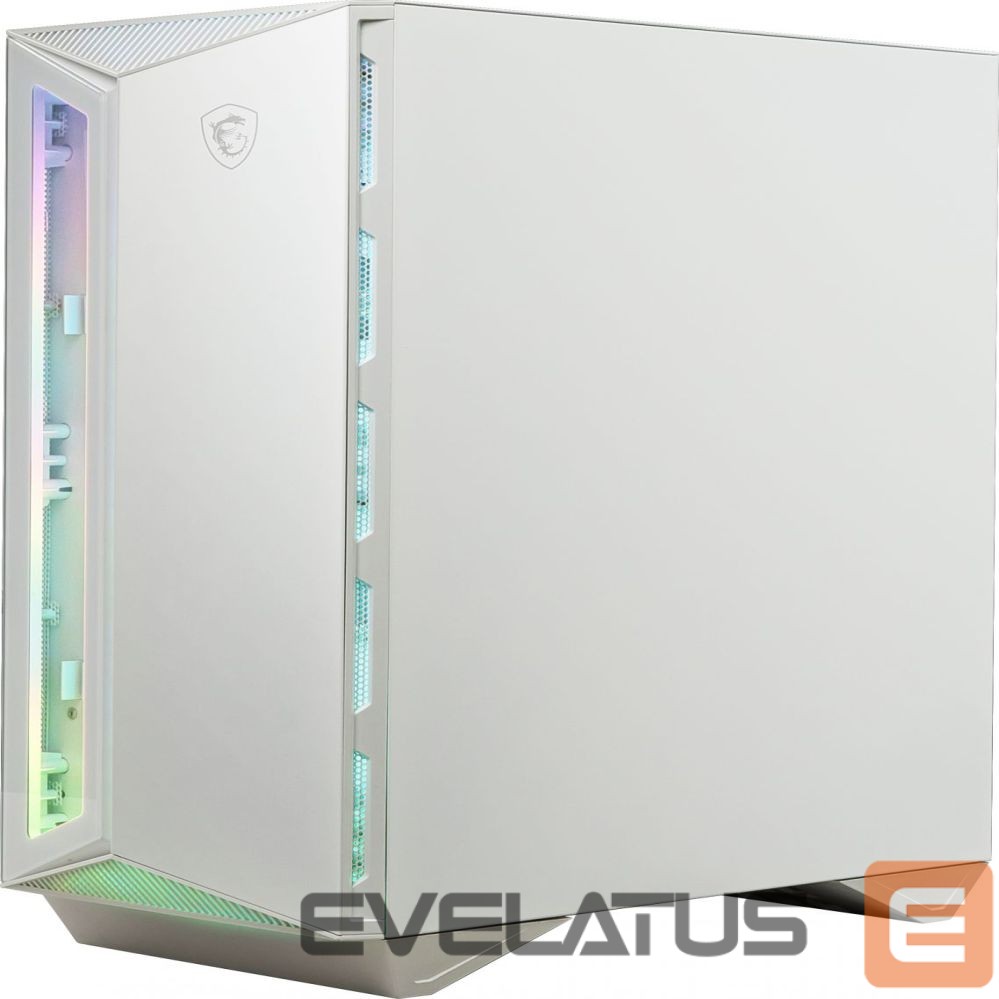Arvuti korpus MSI MPG GUNGNIR 110R White, Mid-Tower, Power supply included No