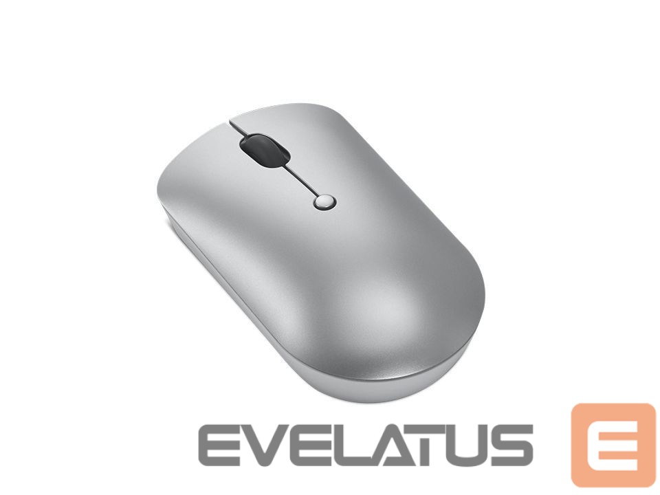 Arvutihiir Lenovo Wireless Compact Mouse 540 Cloud Grey, 2.4G Wireless via USB-C receiver