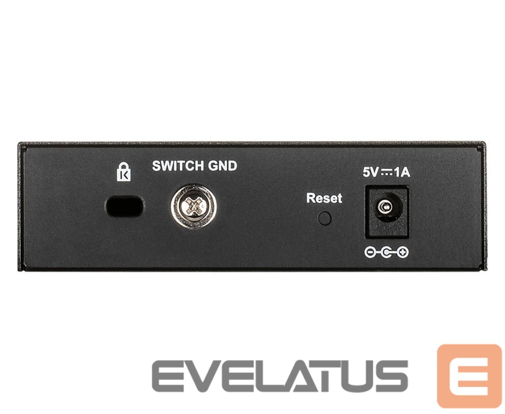 Server – muud tarvikud D-link Smart Managed Switch DGS-1100-05V2/E Managed L2, Rackmountable, 1 Gbps (RJ-45) ports quantity 5