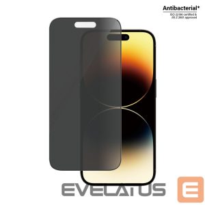 Tagakaaned PanzerGlass  Screen protector, Apple, iPhone 14 Pro, Glass, Black, Privacy 