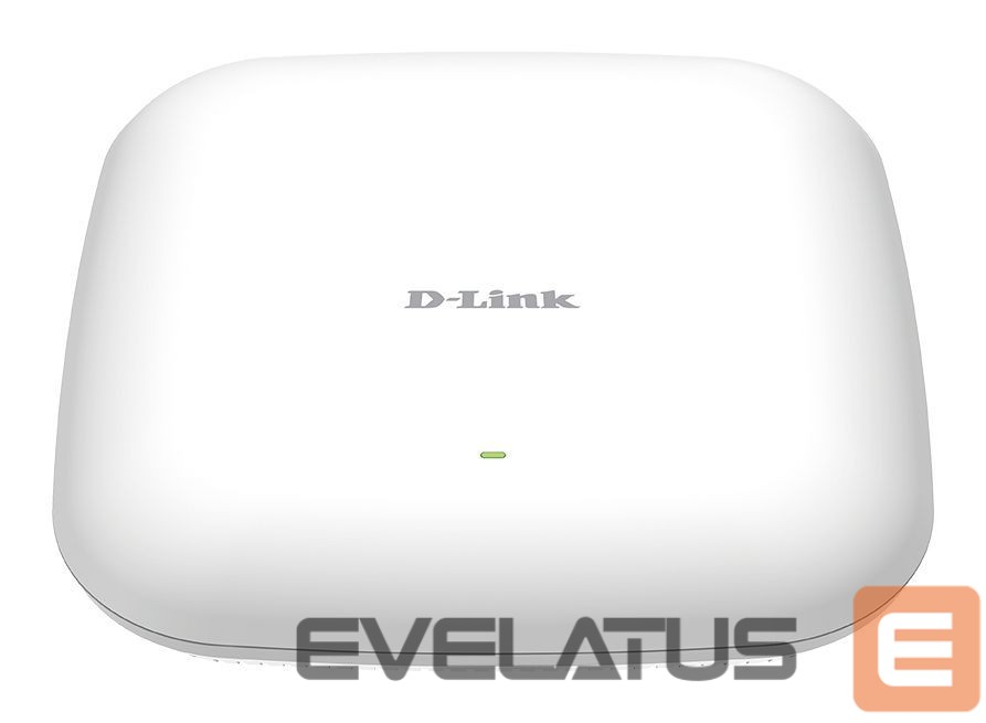 Ruuterid D-link Nuclias Connect AX1800 Wi-Fi 6 Access Point DAP-X2810 802.11ac, 1200+574 Mbit/s, 10/100/1000 Mbit/s, Ethernet LAN (RJ-45) ports 1, MU-MiMO Yes, Antenna type 2xInternal, PoE in