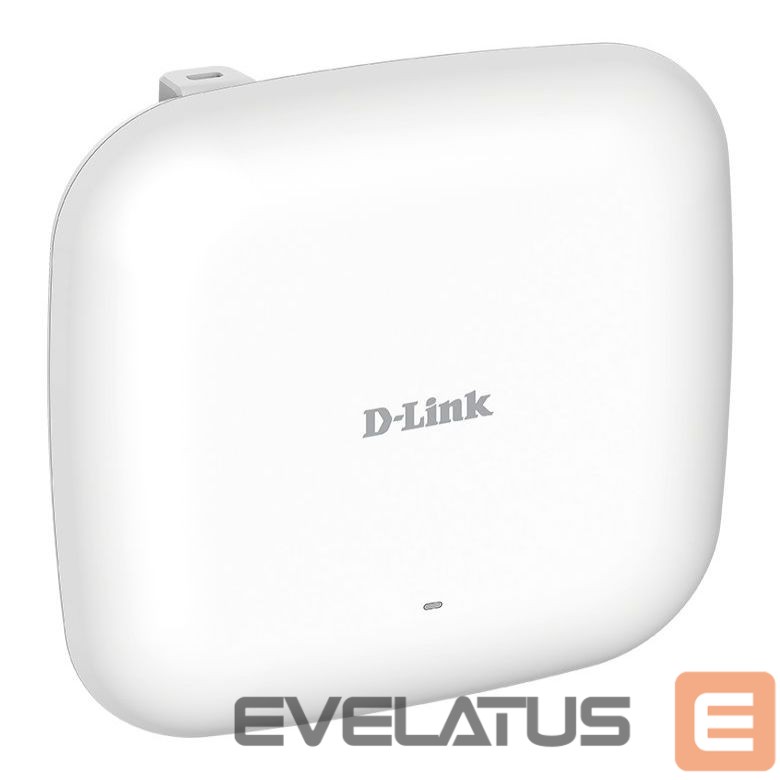 Ruuterid D-link Nuclias Connect AX1800 Wi-Fi 6 Access Point DAP-X2810 802.11ac, 1200+574 Mbit/s, 10/100/1000 Mbit/s, Ethernet LAN (RJ-45) ports 1, MU-MiMO Yes, Antenna type 2xInternal, PoE in