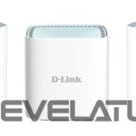 Ruuterid D-link  EAGLE PRO AI AX1500 Mesh System M15-3 (3-pack) 802.11ax, 1200+300  Mbit/s, 10/100/1000 Mbit/s, Ethernet LAN (RJ-45) ports 1, Mesh Support Yes, MU-MiMO Yes, Antenna type 2 x 2.4G WLAN Internal Antenna, 2 x 5G WLAN Internal Antenna 