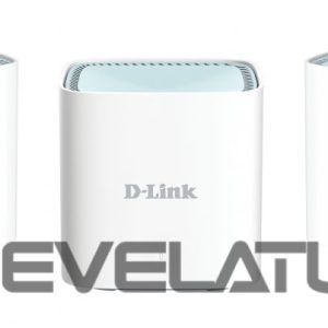 Ruuterid D-link  EAGLE PRO AI AX1500 Mesh System M15-3 (3-pack) 802.11ax, 1200+300  Mbit/s, 10/100/1000 Mbit/s, Ethernet LAN (RJ-45) ports 1, Mesh Support Yes, MU-MiMO Yes, Antenna type 2 x 2.4G WLAN Internal Antenna, 2 x 5G WLAN Internal Antenna 