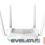Ruuterid D-link  AX1500 Smart Router R15	 802.11ax, 1200+300  Mbit/s, 10/100/1000 Mbit/s, Ethernet LAN (RJ-45) ports 3, Mesh Support Yes, MU-MiMO Yes, Antenna type 4xExternal 