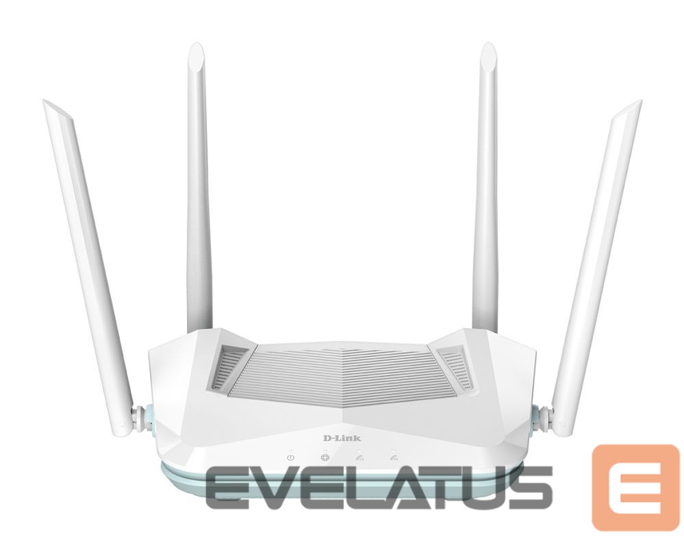 Ruuterid D-link AX1500 Smart Router R15 802.11ax, 1200+300 Mbit/s, 10/100/1000 Mbit/s, Ethernet LAN (RJ-45) ports 3, Mesh Support Yes, MU-MiMO Yes, Antenna type 4xExternal