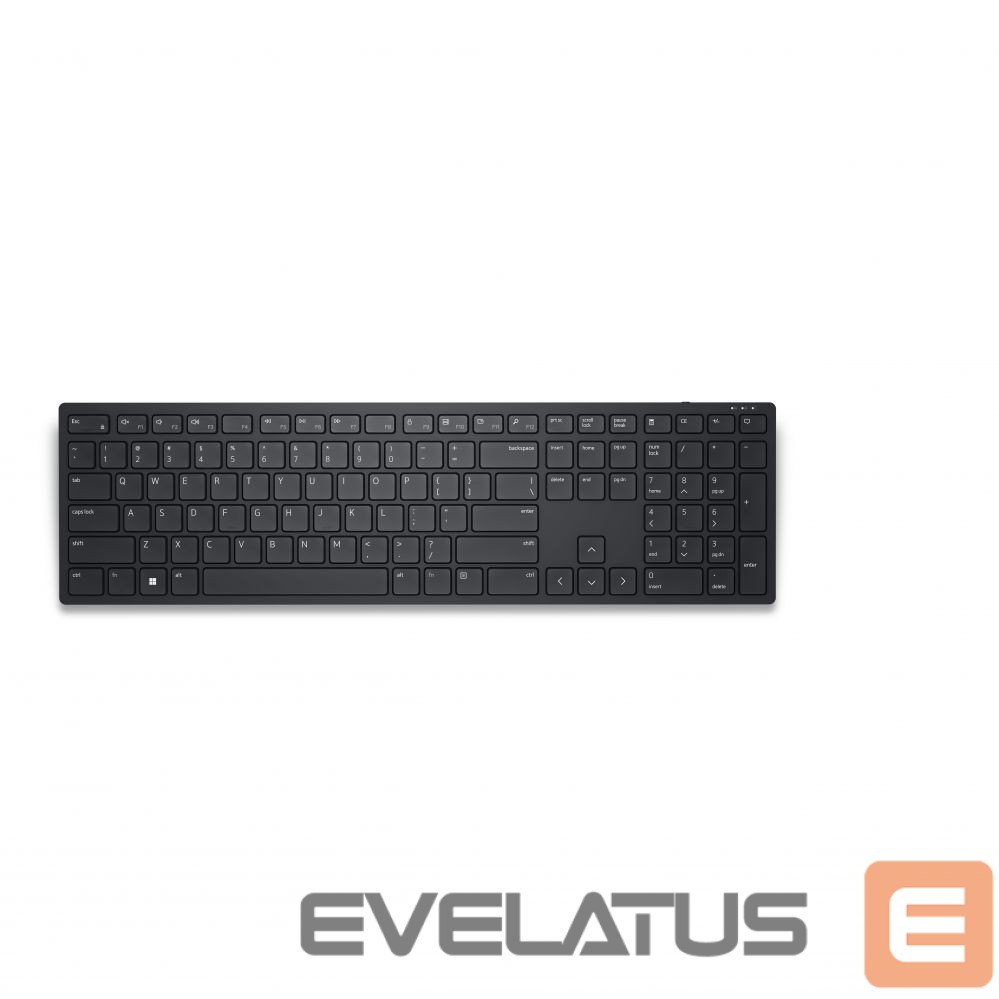 Arvuti klaviatuur Dell Keyboard KB500 Wireless, US, Black