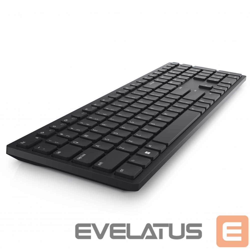 Arvuti klaviatuur Dell Keyboard KB500 Wireless, US, Black