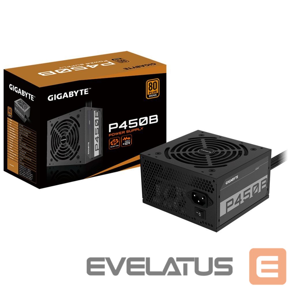 Toiteplokk Gigabyte GP-P450B 450 W, 80 PLUS Bronze certified