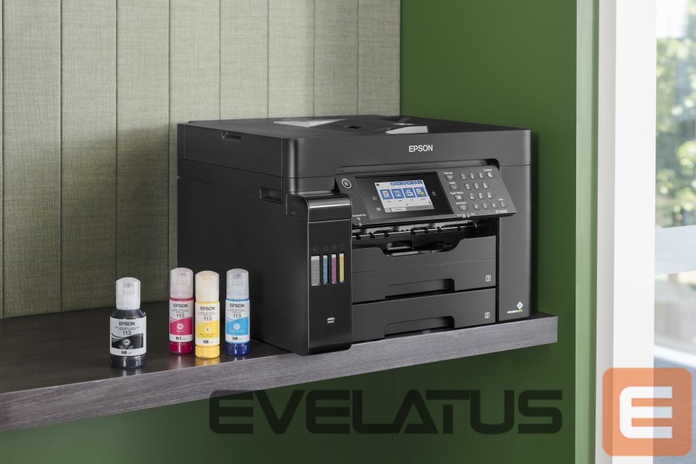 Printerid EPSON EcoTank L15160 Colour, Inkjet, Multicunctional Printer, A3+, Wi-Fi, Black