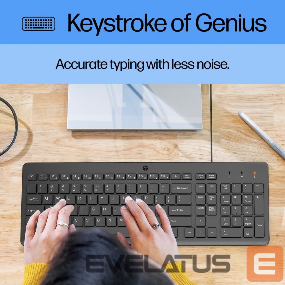 Arvutitarvikud HP HP 150 Wired Mouse and Keyboard (EN)