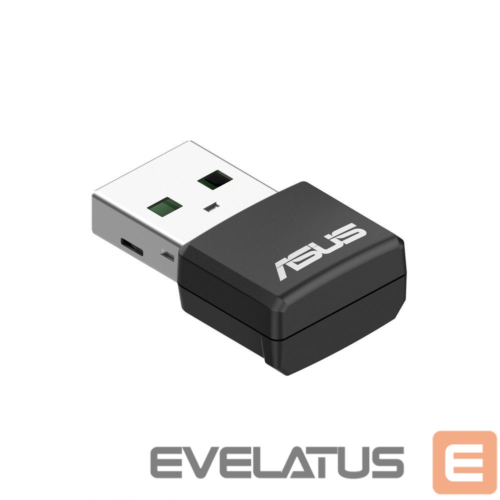 Muu arvutitarvik Asus Dual Band Wireless AX1800 USB Adapter USB-AX55 Nano