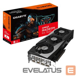 Arvuti komponendid Gigabyte  GIGABYTE Radeon RX7600 GAMING OC 8GB 