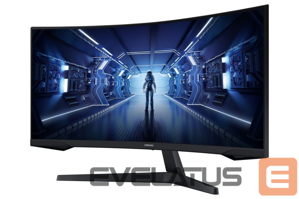 Monitorid Samsung Curved Monitor LC34G55TWWPXEN 34 ", VA, UWQHD, 3440 x 1440, 21:9, 1 ms, 250 cd/m², Black, 165 Hz, HDMI ports quantity 1