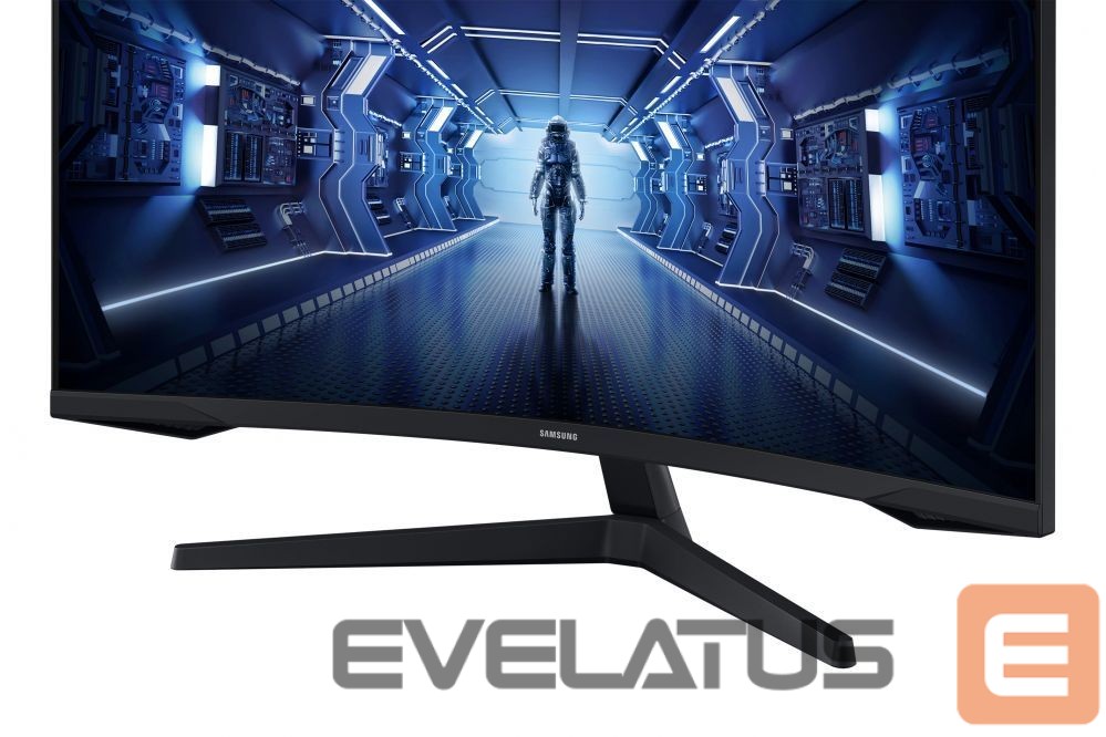 Monitorid Samsung Curved Monitor LC34G55TWWPXEN 34 ", VA, UWQHD, 3440 x 1440, 21:9, 1 ms, 250 cd/m², Black, 165 Hz, HDMI ports quantity 1