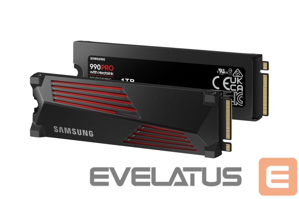 Kõvaketas SSD Samsung 990 PRO with Heatsink NVMe M.2 SSD 1TB