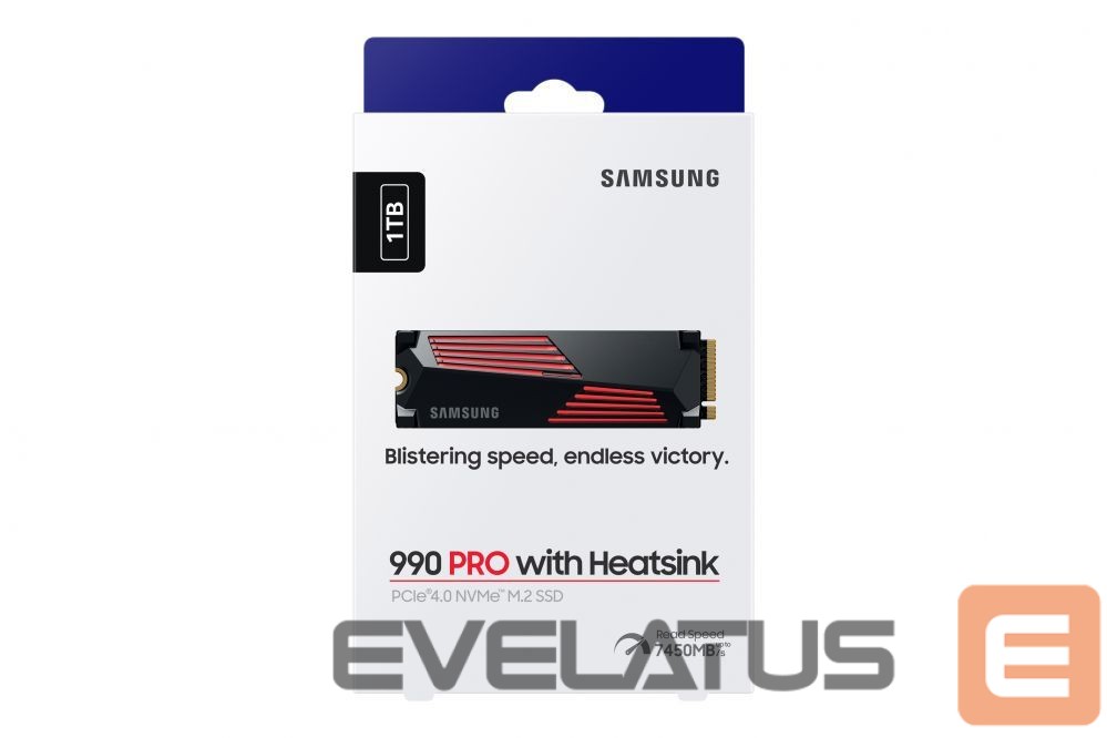 Kõvaketas SSD Samsung 990 PRO with Heatsink NVMe M.2 SSD 1TB