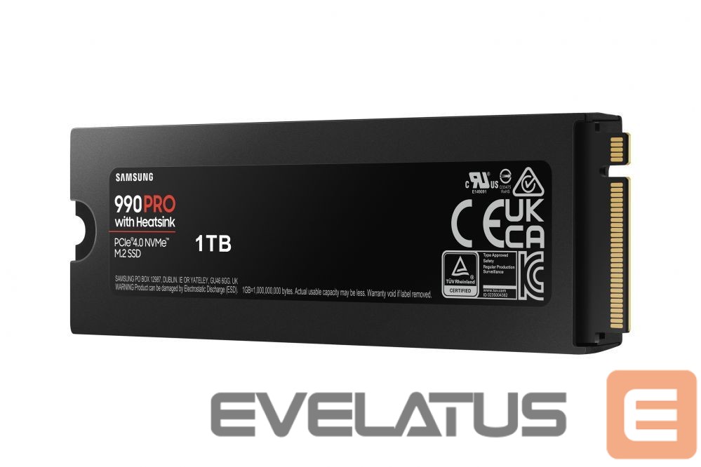 Kõvaketas SSD Samsung 990 PRO with Heatsink NVMe M.2 SSD 1TB