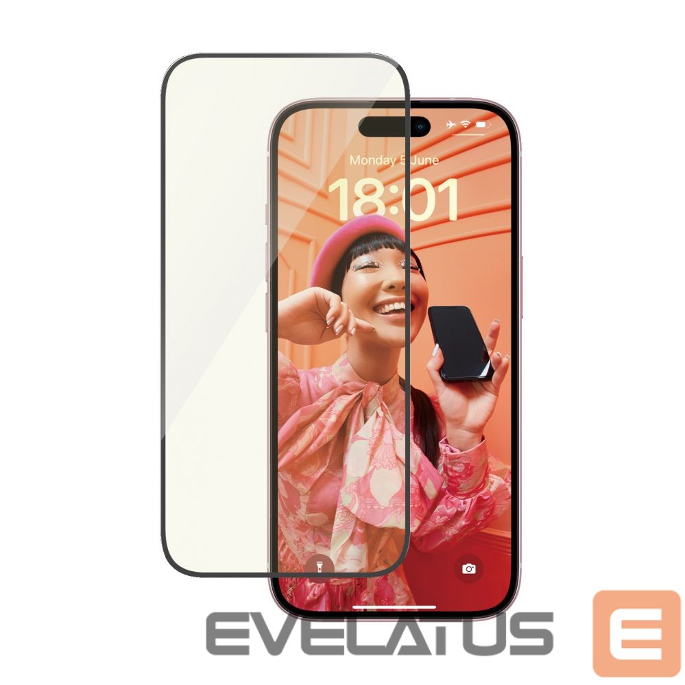 Tagakaaned PanzerGlass Eyecare Screen Protection iPhone 2023 6.1 | Ultra-Wide Fit w. EasyAligner