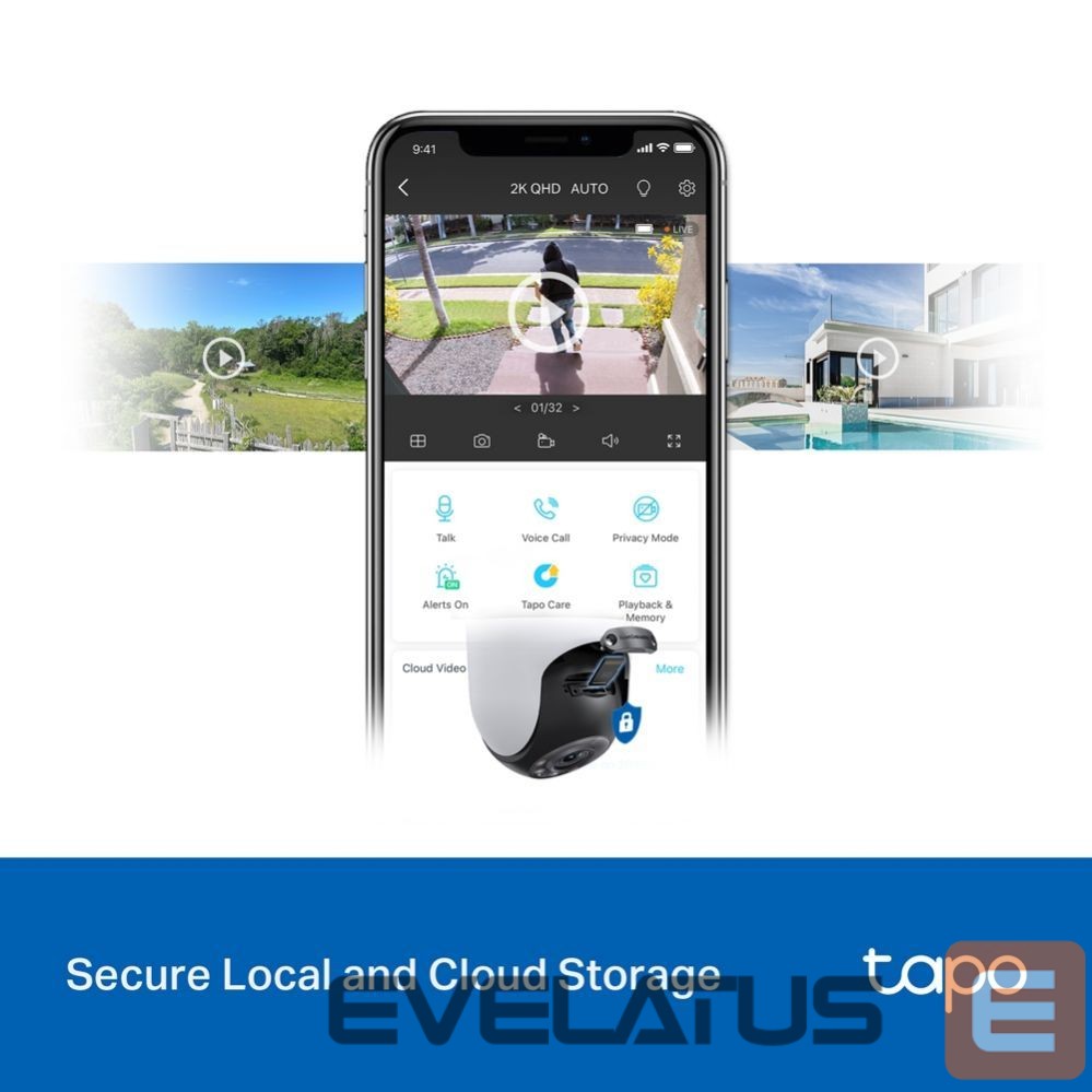 Veebikaamera TP-Link Tapo C520WS Outdoor Pan/Tilt Security Wi-Fi Camera