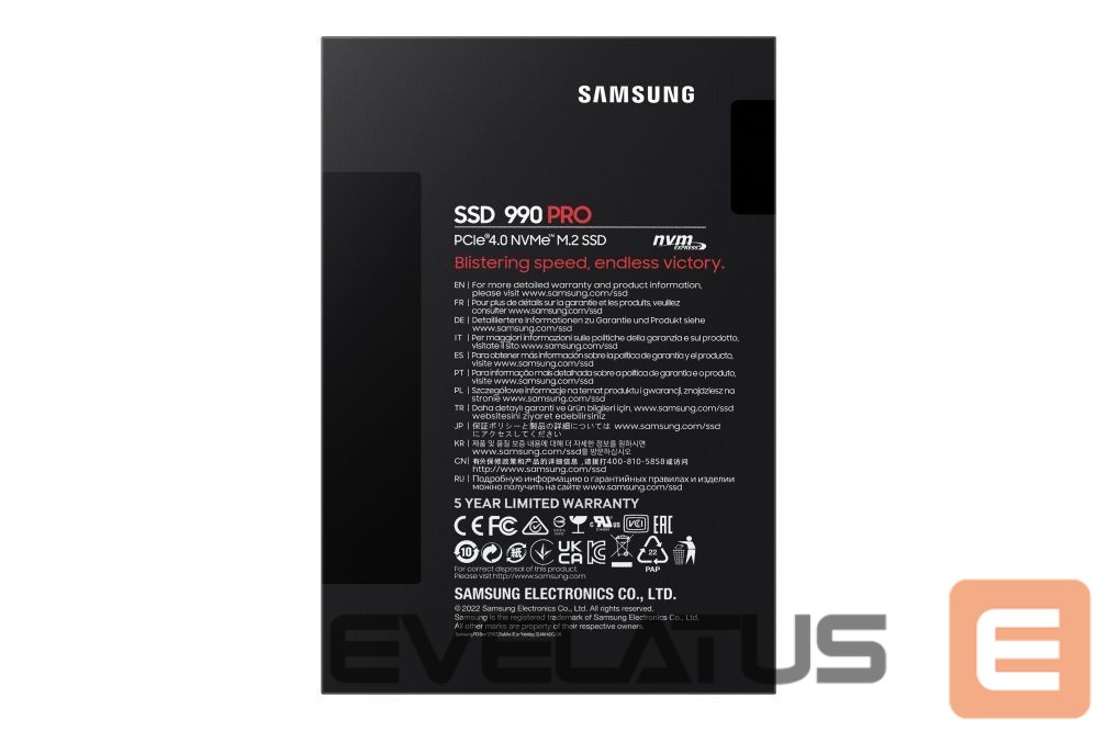 Kõvaketas SSD Samsung 990 PRO NVMe SSD 4TB
