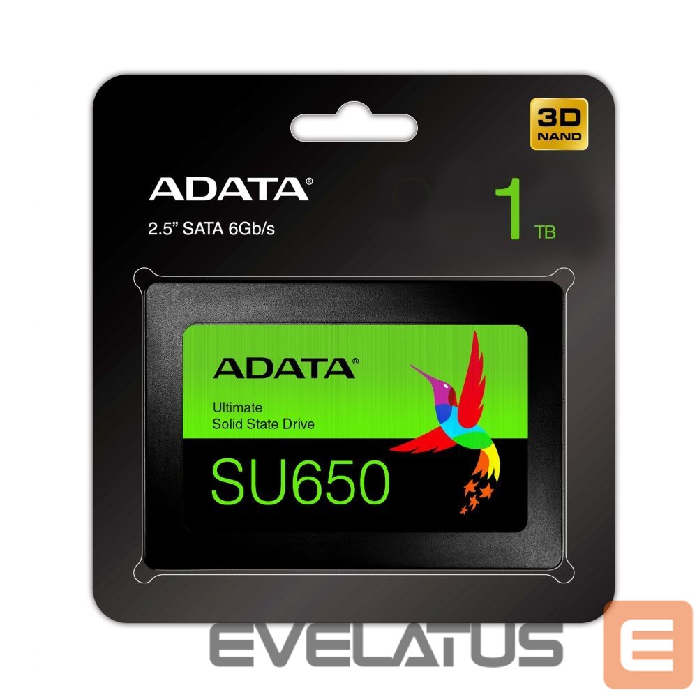 Arvuti komponendid ADATA ADATA Ultimate SU650 1TB 2.5i SATA III