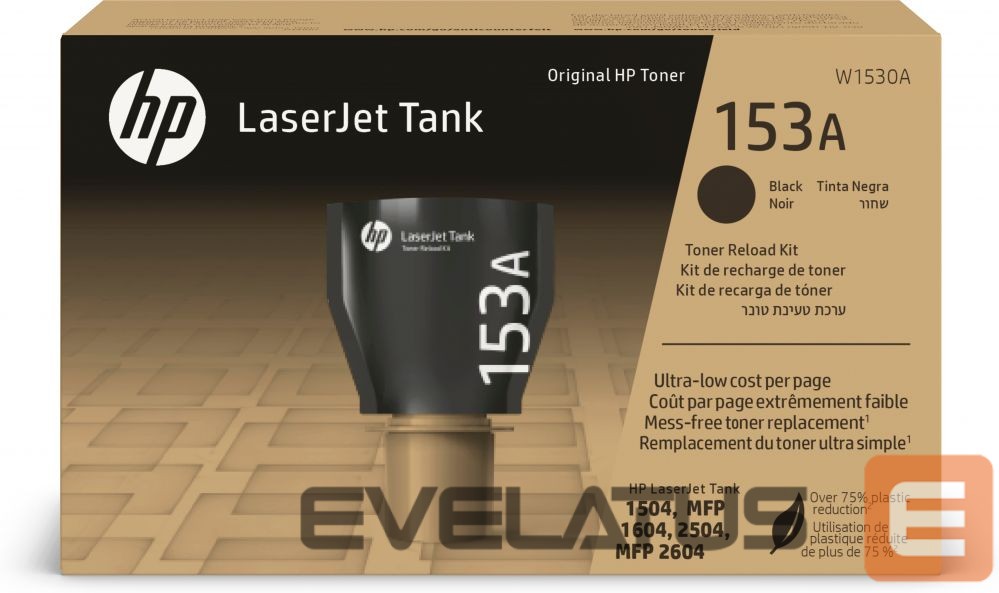 Kontoritarbed HP HP 153A Black Org LJ Toner Reload Kit