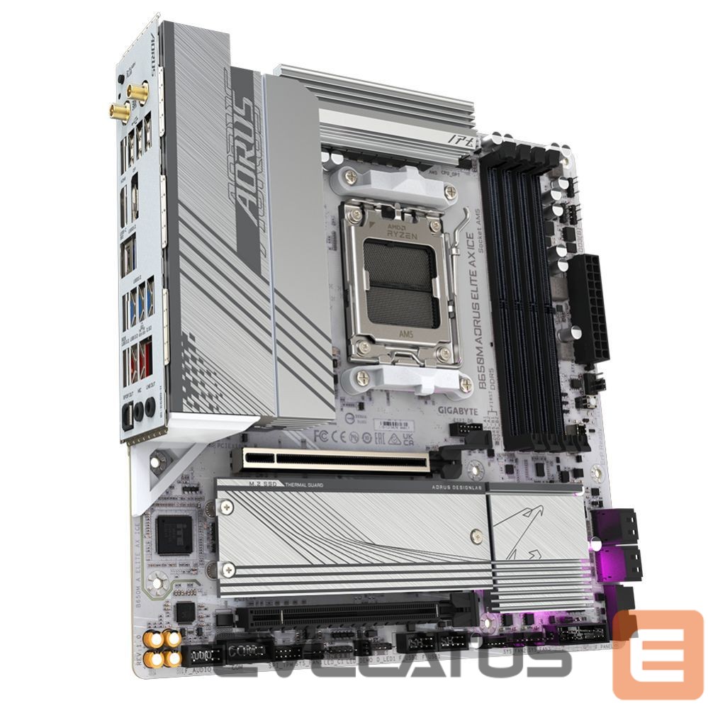 Intel protsessori emaplaat Gigabyte B650M A ELITE AX ICE 1.0 M/B
