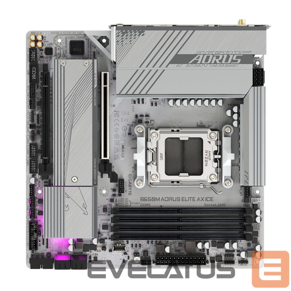 Intel protsessori emaplaat Gigabyte B650M A ELITE AX ICE 1.0 M/B