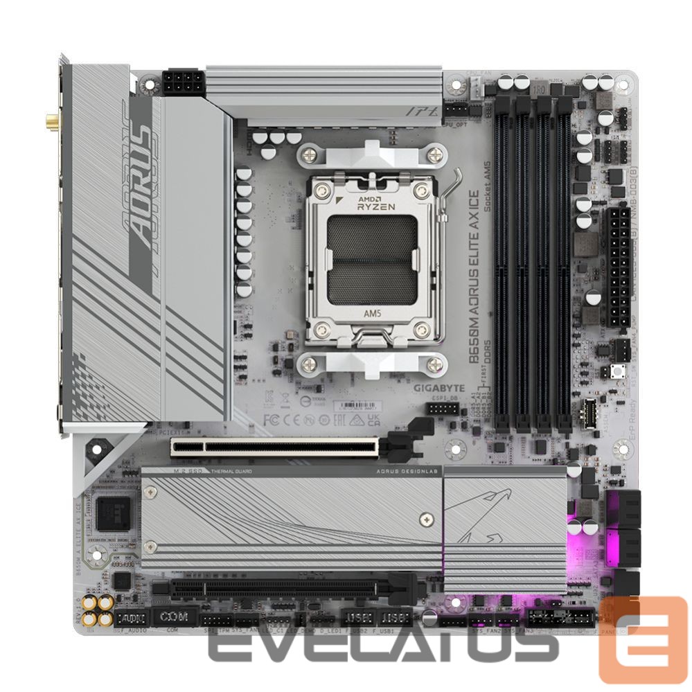 Intel protsessori emaplaat Gigabyte B650M A ELITE AX ICE 1.0 M/B
