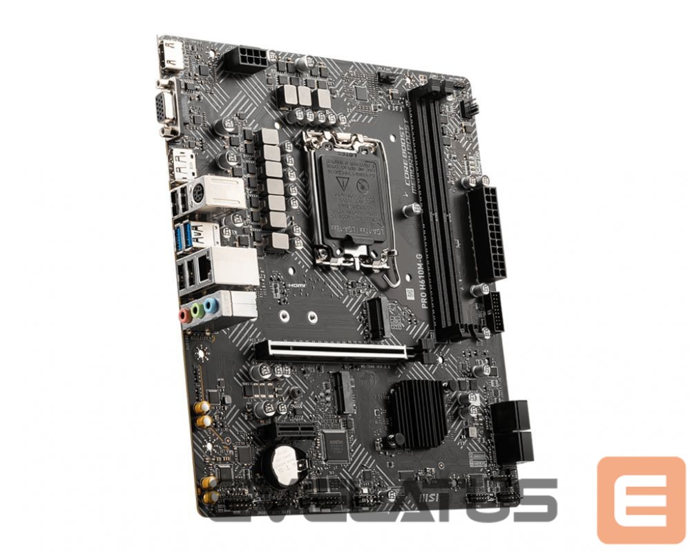 Intel protsessori emaplaat MSI PRO H610M-G