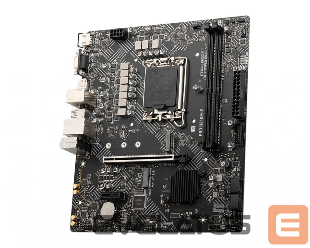 Intel protsessori emaplaat MSI PRO H610M-G
