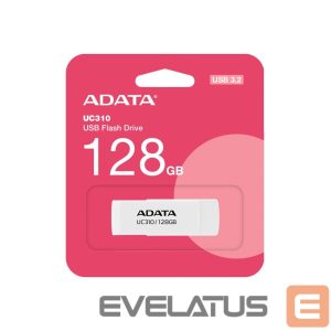 Mälupulk ADATA  UC310 128GB USB Flash Drive, White 