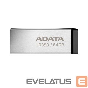 Mälupulk ADATA  UR350 64GB USB Flash Drive, Black 
