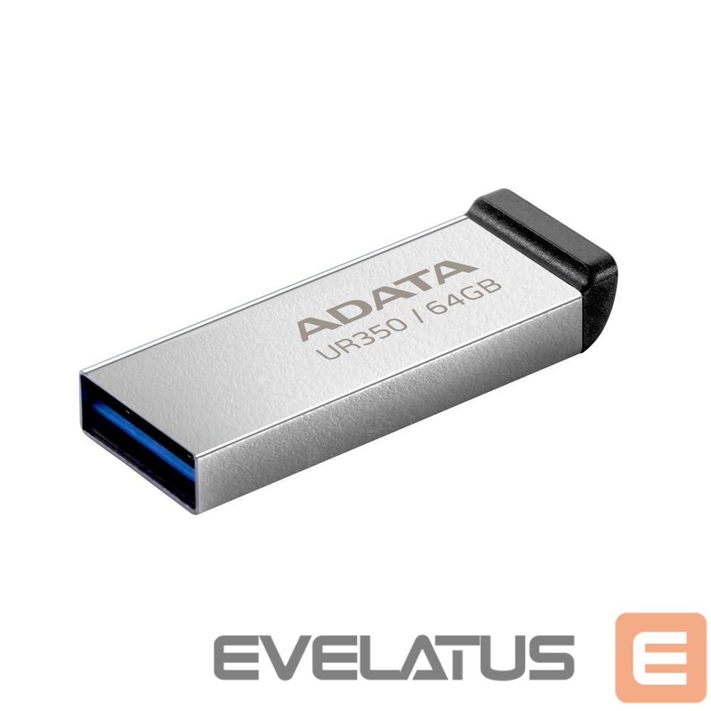 Mälupulk ADATA UR350 64GB USB Flash Drive, Black