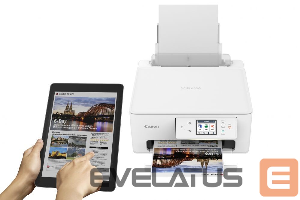 Printerid Canon Multifunctional printer PIXMA TS7650i Inkjet Colour A4 Wi-Fi White