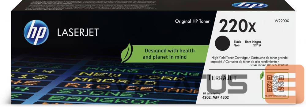 Kontoritarbed HP HP 220X Black Original LaserJet Toner
