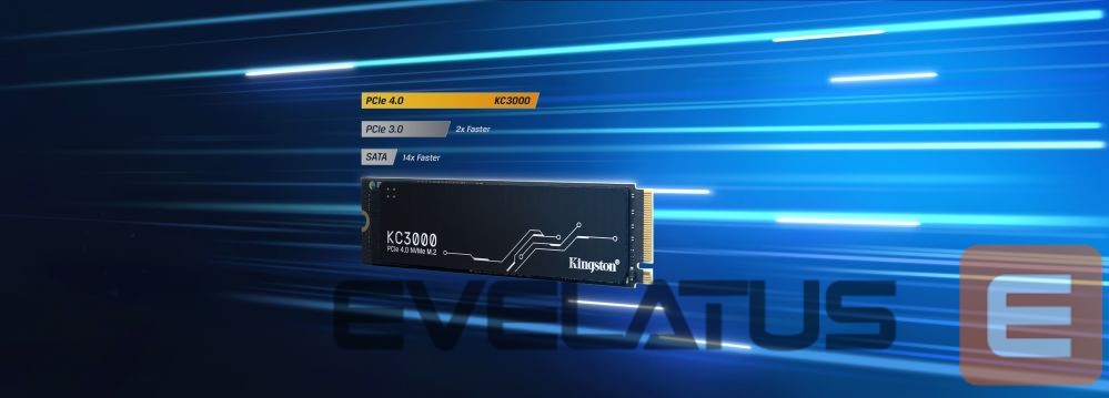 Kõvaketas SSD Kingston KC3000 2048GB PCIe 4.0 SSD